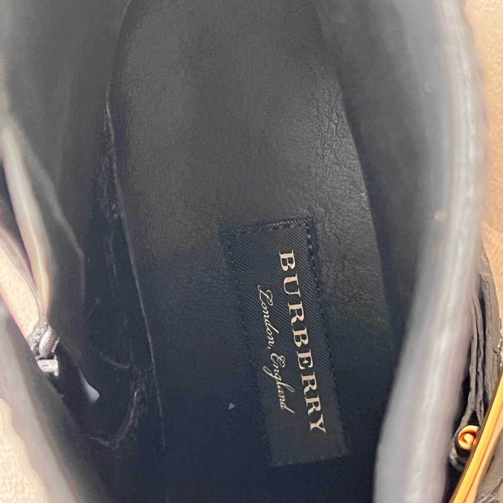 Burberry Buckle Ankle Boot - Picture 9 of 11